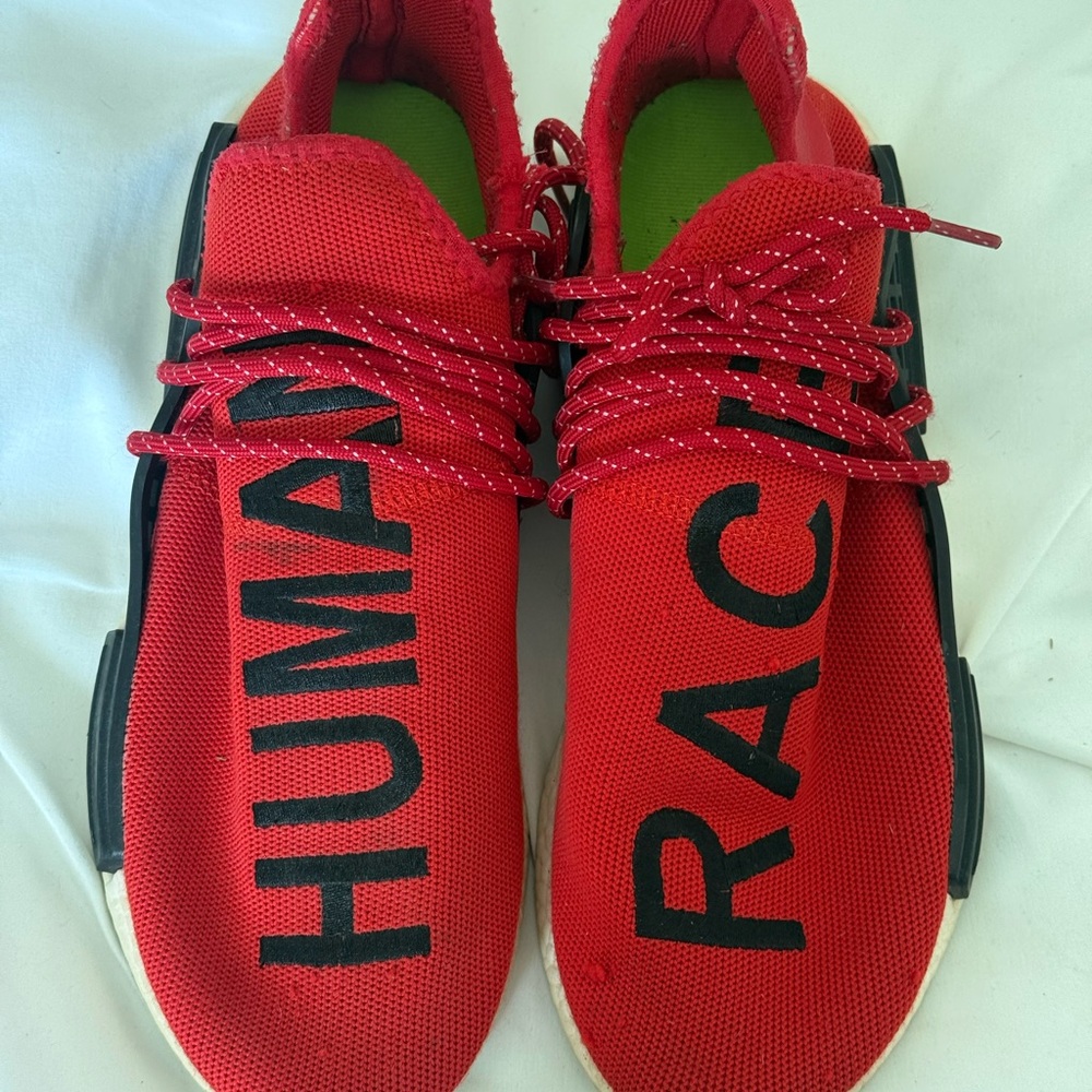 Red Human Race Sneakers